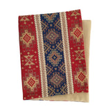 Tapestry Ethnic Rug-Kilim Pattern Red-Blue 14"x24" Lumbar Pillow Cover Sham