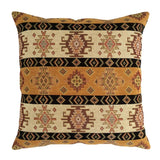 Tapestry Ethnic Rug-Kilim Pattern Mustard Yellow-Cream Pillow Cover/Cushion Case Sham
