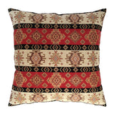 Tapestry Ethnic Rug-Kilim Pattern Red-Cream Pillow Cover/Cushion Case Sham