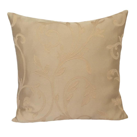 Drapery/Acrylic Leaves Beige/Cream Decorative Pillowcase/Cushion Cover