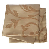 Drapery/Acrylic Leaves Pattern 20"x20" Beige/Beige Pillow Case/Cushion Cover