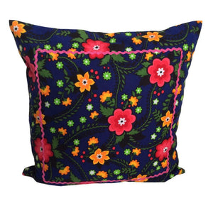 Flannel Floral/Flowers Pattern 18"x18" Pillow Cover