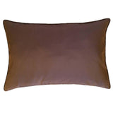 Jacquard Satin Meadow Reeds Pattern Queen Size French Beige Pillow Case/Cushion Cover