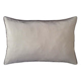 Jacquard Satin Paisley Pattern Queen Size Silver Gray Pillow Case/Cushion Cover