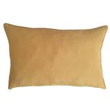 Jacquard Satin Waves Pattern Queen Size Gold/Silver Pillow Case/Cushion Cover