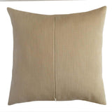 Linen Polyester Puzzle Pattern 18"x18" Dark Beige/Beige Pillow Case/Cushion Cover