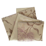 Satin Mum Flower/Floral Pattern 18"x18" Cream/Pink Pillow Case/Cushion Cover