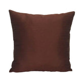 Satin/Chenille Damask Pattern 18"x18" Purple Pillow Case/Cushion Cover