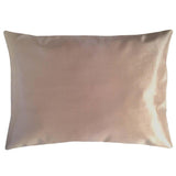 Upholstery/Chenille Rose Floral Pattern 22"x30" Beige Pillow Case/Cushion Cover