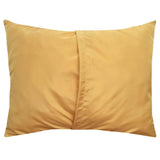 2 pcs Upholstery-Chenille Beige (Mustard Begonia) Queen Size 22"x30" Pillow Cover