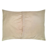 2 pcs Upholstery-Chenille Cream (Cream Rose) Queen Size 22"x30" Throw Pillow Cover