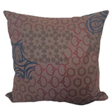 Cotton Geometrics Pattern 18"x18" Pillow Cover
